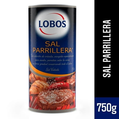 Sal Parrillera Frasco 750 G Lobos