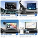 thumbnail image 4 of Estéreo de coche HAUXIY inalámbrico Apple CarPlay de 9 pulgadas con cámara de salpicadero 4K, 4 of 7