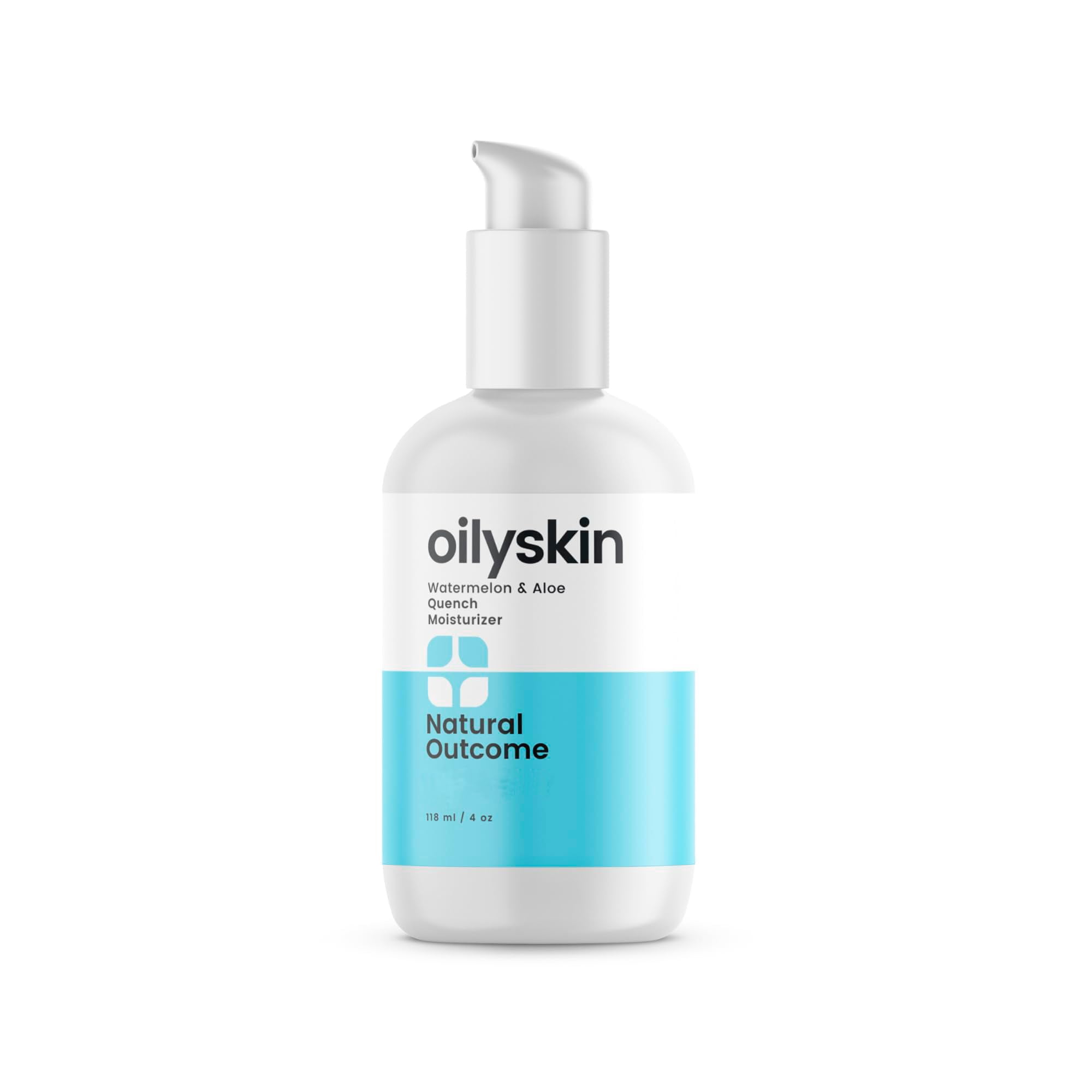 Crema Hidratante Natural Outcome Para Piel Grasa Con Ácido Hialurónico 120 Ml