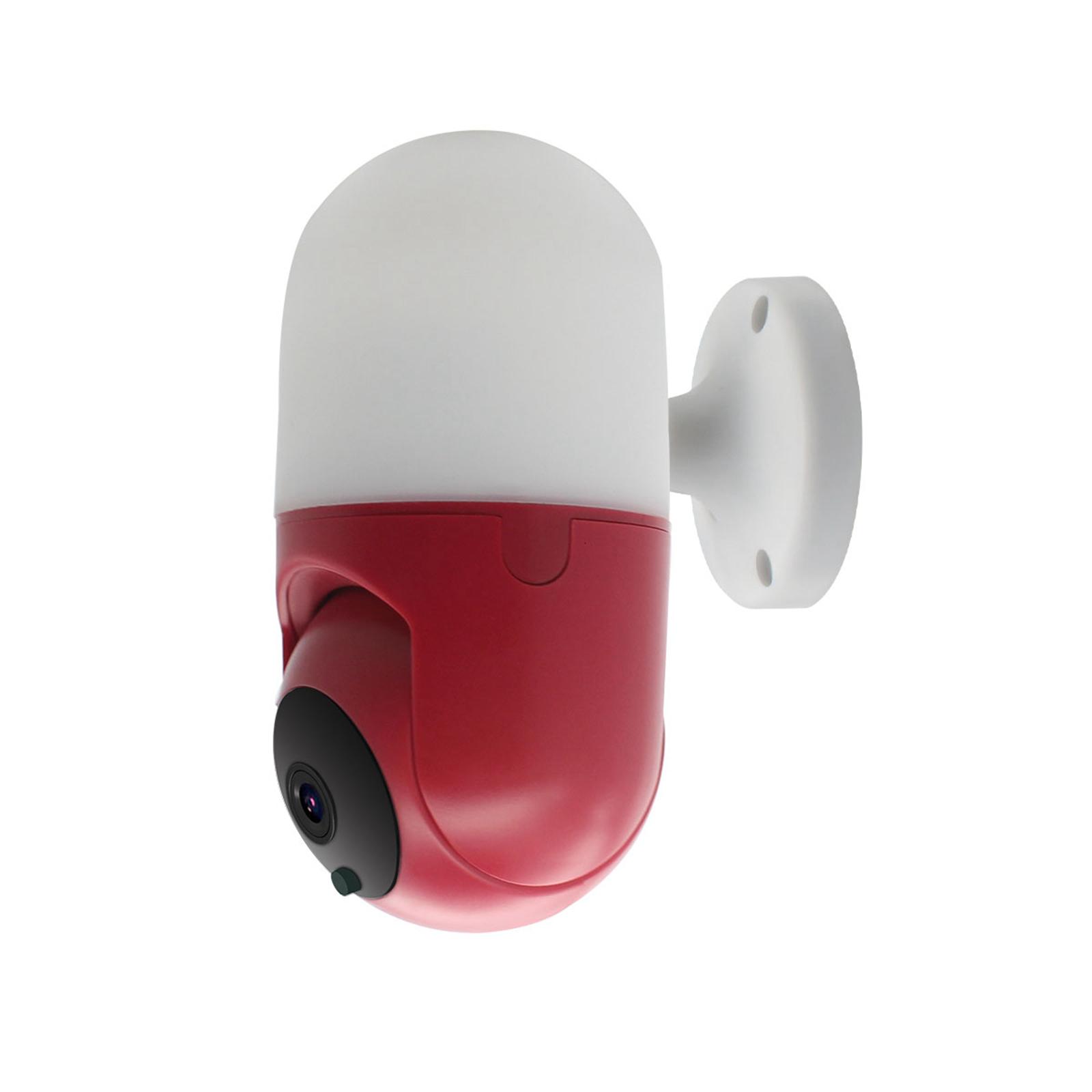 Bothyi - Cámara De Seguridad Para El Hogar Micrófono Incorporado Cámara Para Mascotas Versión Oscura Giratoria Versátil