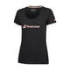 thumbnail image 3 of Polera Babolat Exercise Tee Women Negra Tenis Padel, 3 of 3