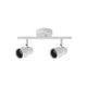 thumbnail image 1 of Lámpara Techo Doble Dirigible Porta Gu10 220V - 240V Blanco, 1 of 3
