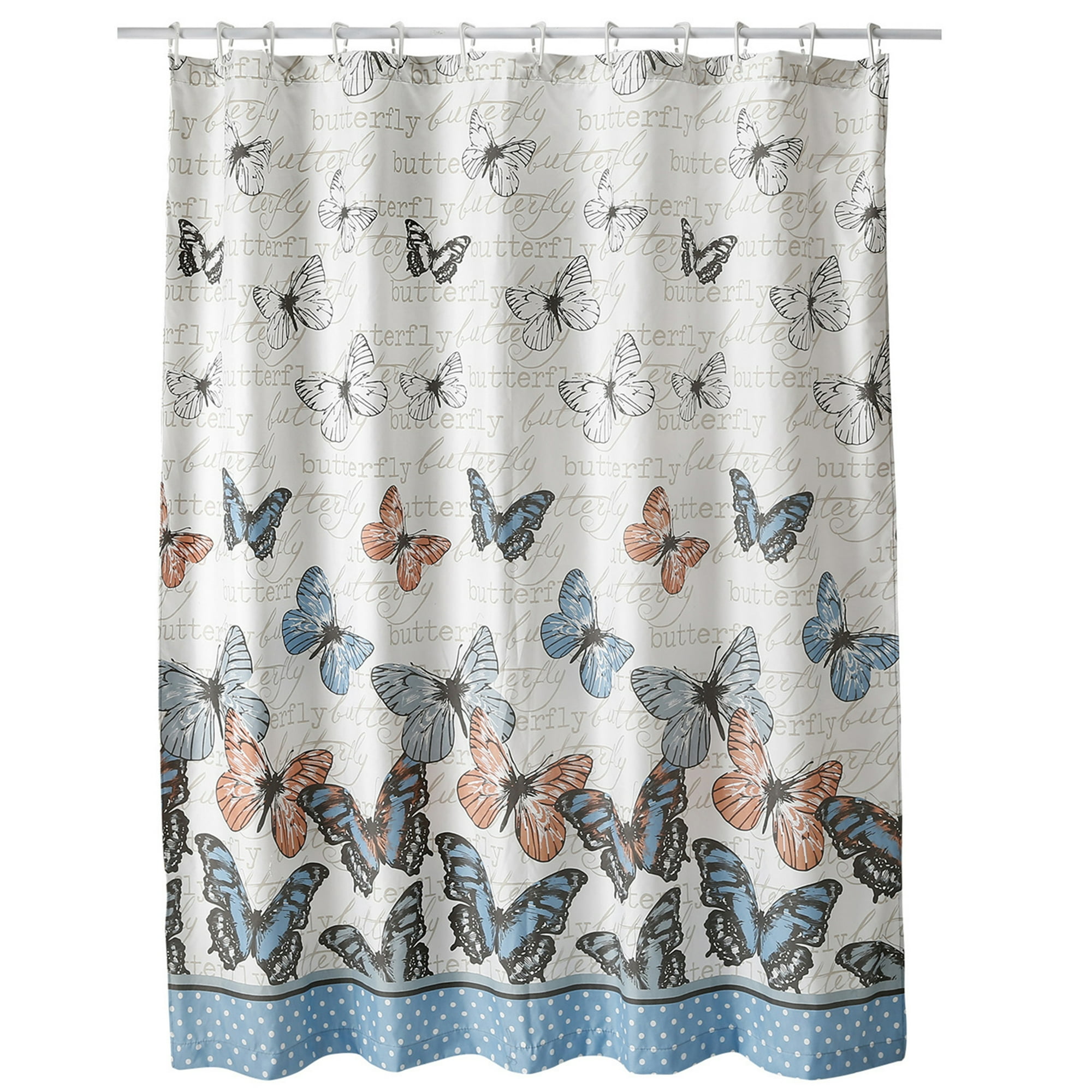 Mallorca - Cortina Para Baño Diseño Spring Con Forro 2 Piezas