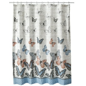 Mallorca - Cortina Para Baño Diseño Spring Con Forro 2 Piezas