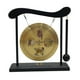 thumbnail image 2 of Cobre Gong Adorno Asiático Gong Campana Mini Campanas de viento Latón Feng Shui Escritorio Gong Cobre chino Gong con soporte para mesa Decoración para Estilo D, 2 of 5