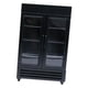 thumbnail image 2 of Mini 1/12 Casa De Muñecas Refrigerador Congelador Muebles De Madera Para Niños Niños Negro, 2 of 5