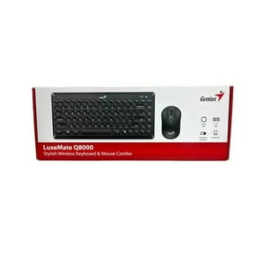 Genius - Kit Inalambrico De Teclado Y Mouse Teclas Redondas