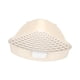 thumbnail image 1 of Orinal Conejo Mediano Orinal Triángulo Con Rejilla Para Conejo Chinchilla Beige, 1 of 6