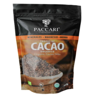Cacao Nibs Chocolate Orgánico Pacari 200 Gr. Magnesio Hierro