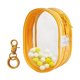 thumbnail image 4 of Mini Bolsa De Mu?eca De PVC, Estuche De Transporte, Estuche De Almacenamiento Impermeable Para Mini Figura Para Mu?eca, Redondo Amarillo, 4 of 5