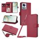 thumbnail image 1 of Funda Billetera Delgada para OnePlus 10R, Cuero Sintético, Rojo, 1 of 6