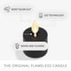 thumbnail image 2 of Vela Luminara Moving Flame, sin llama, de plástico negro, x2, 2 of 7
