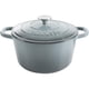 thumbnail image 1 of Oven Dutch Oven Crock-Pot de hierro fundido esmaltado artesanal, 7 litros, gris pizarra, 1 of 7