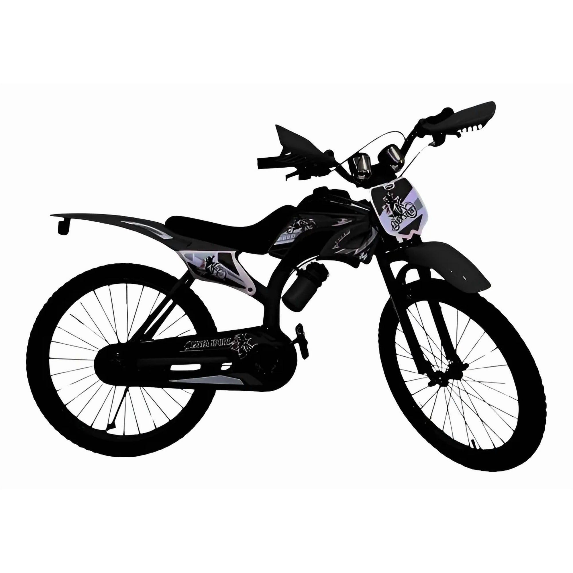 Linea Sport - Bicimoto Aro 20″ Para Niños De 5 A 8 Años Con Efectos De Sonido