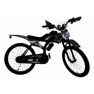 Linea Sport - Bicimoto Aro 20″ Para Niños De 5 A 8 Años Con Efectos De Sonido