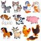 thumbnail image 1 of Imanes de nevera DUUMI Farm Animals para niños de 1 a 3 años, 1 of 7