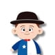 thumbnail image 3 of Globo Decorativo Diseño Niño Huaso Fiestas Patrias, 3 of 3