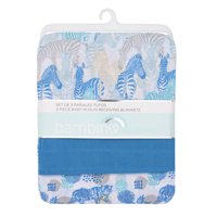 Bambino - Set 3 Pañales Tuto Azul Cebra Niño