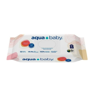 Toallitas Húmedas 99,9% Agua Purificada 50 Un Aqua Baby