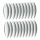 thumbnail image 4 of 20x Cuchillas Giratorias De Metal Acabado Suave Se?uelos De Pesca Que Hacen El Kit De Bricolaje D Plata, 4 of 5