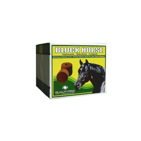Bloque Mineral Para Caballos - Block Horse 7 Kg.