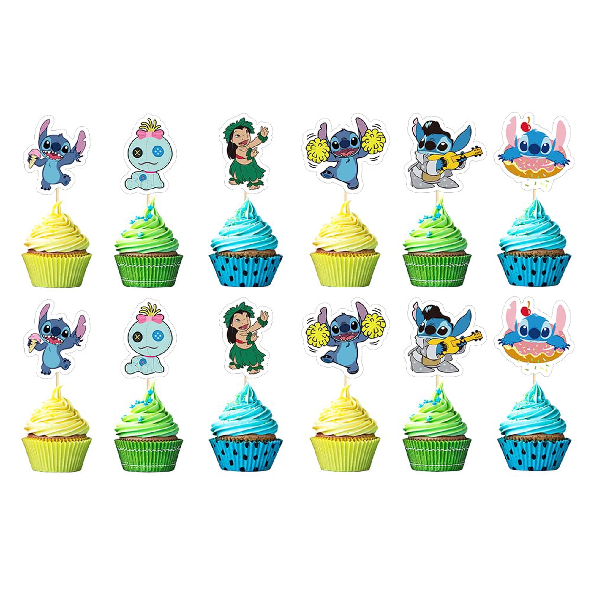 Decoraciones Para Pasteles Losede 24pcs Para Fiesta De Cumpleaños