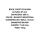 thumbnail image 3 of Pack 6 Frasco Conservero  260 ml con Tapa, 3 of 3