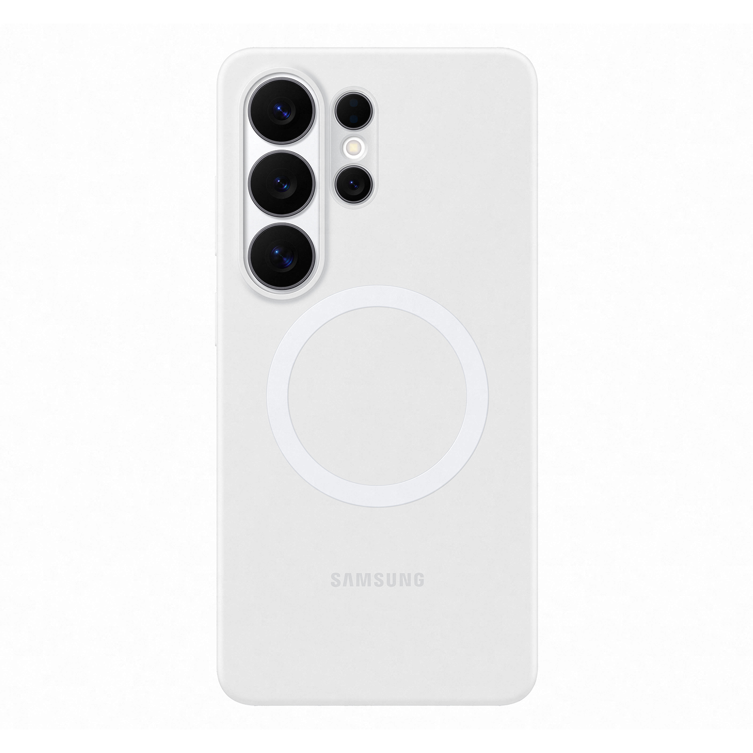 Samsung - Carcasa Magnética De Silicona Galaxy S26 Ultra Blanco