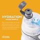 thumbnail image 5 of Botella de agua O2COOL Mist 'N Sip Misting 2 en 1, 600 ml, paquete de 2, 5 of 9