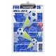thumbnail image 1 of FIFA Portapapeles de acrílico A4, tamaño carta estándar, carpeta con clip 12.5" x 8.5" para estudiantes, profesores y oficina, 1 of 6