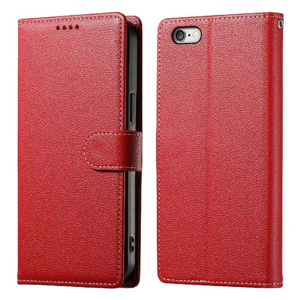 Funda Para Iphone Se 2020/2022– Cuero Premium, 3 Ranuras Para Tarjetas, Protección Contra Impactos