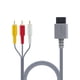 thumbnail image 1 of Cable AV Mcbazel chapado en oro de 3 RCA, 1.8 m, para Wii, Wii U y TV, 1 of 6