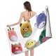 thumbnail image 4 of Squishmallows Toalla de playa de secado rápido con diseño temático, regalo para mujeres y niñas, ideal para cumpleaños, fans, amantes de la música, uso en la playa o al aire libre,78*180cm, 4 of 6