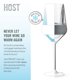 thumbnail image 3 of Copas de vino Host 195 ml, juego de 2, enfriamiento, gris, 3 of 8