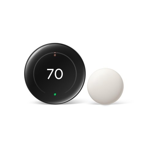 Termostato Inteligente Google Nest Learning (4.ª Generación, 2024) Con Sensor
