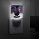 thumbnail image 4 of Spider-Man: A Través del Spider-Verso Luz nocturna LED con sensor de anochecer a amanecer para dormitorio, baño, pasillo, escaleras - Lámpara LED nocturna de enchufe, 0.5W - 1 pieza, 4 of 6