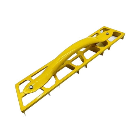 Magideal - Gips Kelle Amarillo Skimming Körner Baldosas Herramienta De Rasguño Profesional De Paneles De Yeso Para Pintores Raspando Mampostería De Superficie