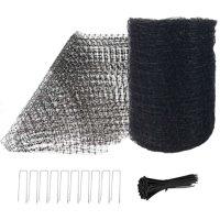 Malla Para Ciervos Feitore, 2,1 X 30,5 M, Antipájaros Y Ciervos, Negra