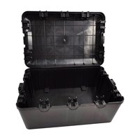 Magideal - Caja Eléctrica Para Exteriores, Caja De Conexión Impermeable Con Entrada Sellada Para 7 Cables Para Proteger El Enchufe, Decoración De Luces Navideñas