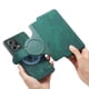 thumbnail image 2 of Funda Billetera Magnética para Xiaomi Redmi Note 12 Pro 4G Soporte Tarjetas Desmontable Verde, 2 of 6
