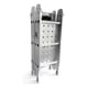 thumbnail image 5 of Escalera Multiproposito Alum 12 Peldaños 3,5m + 2 Plataforma Gris, 5 of 9