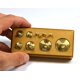 thumbnail image 2 of Juego de Pesas de Latón EISCO 9 piezas 1 g‑100 g con bloque, 2 of 2