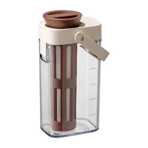 Bothyi - Cafetera De Café Frío, Tetera, Botella Para Preparar Hielo, Para Bebidas De Frutas, Bebidas Con Leche