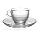 thumbnail image 4 of Set 6 Tazas Cafe Espresso Vidrio 120ml Con Asa Transparente, 4 of 7
