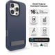 thumbnail image 3 of Funda ZAGG Denali Snap con soporte para iPhone 16 Pro, color azul marino, 3 of 7