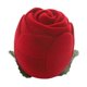 thumbnail image 4 of Bonita Caja De Anillo, Joyero De Terciopelo Para Boda, Anillo De Compromiso, Día De San Valentín, Rosa Roja, 4 of 5