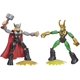 thumbnail image 2 of Figura de acción Avengers Marvel Bend and Flex Thor Vs. Loki, 2 of 3