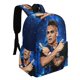 thumbnail image 2 of Lautaro Martínez-theme Backpack, Campus style schoolbag Bookbag with Adjustable Shoulder Straps And Large Zip Compartment, Unisex Travel Bags.42x30x15cm, 2 of 6
