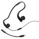 thumbnail image 1 of con micrófono Banda para el cuello Auricular Control de voz Choque Graves profundos Auricular estéreo doble liviano para ejercicio Gimnasio, 1 of 5