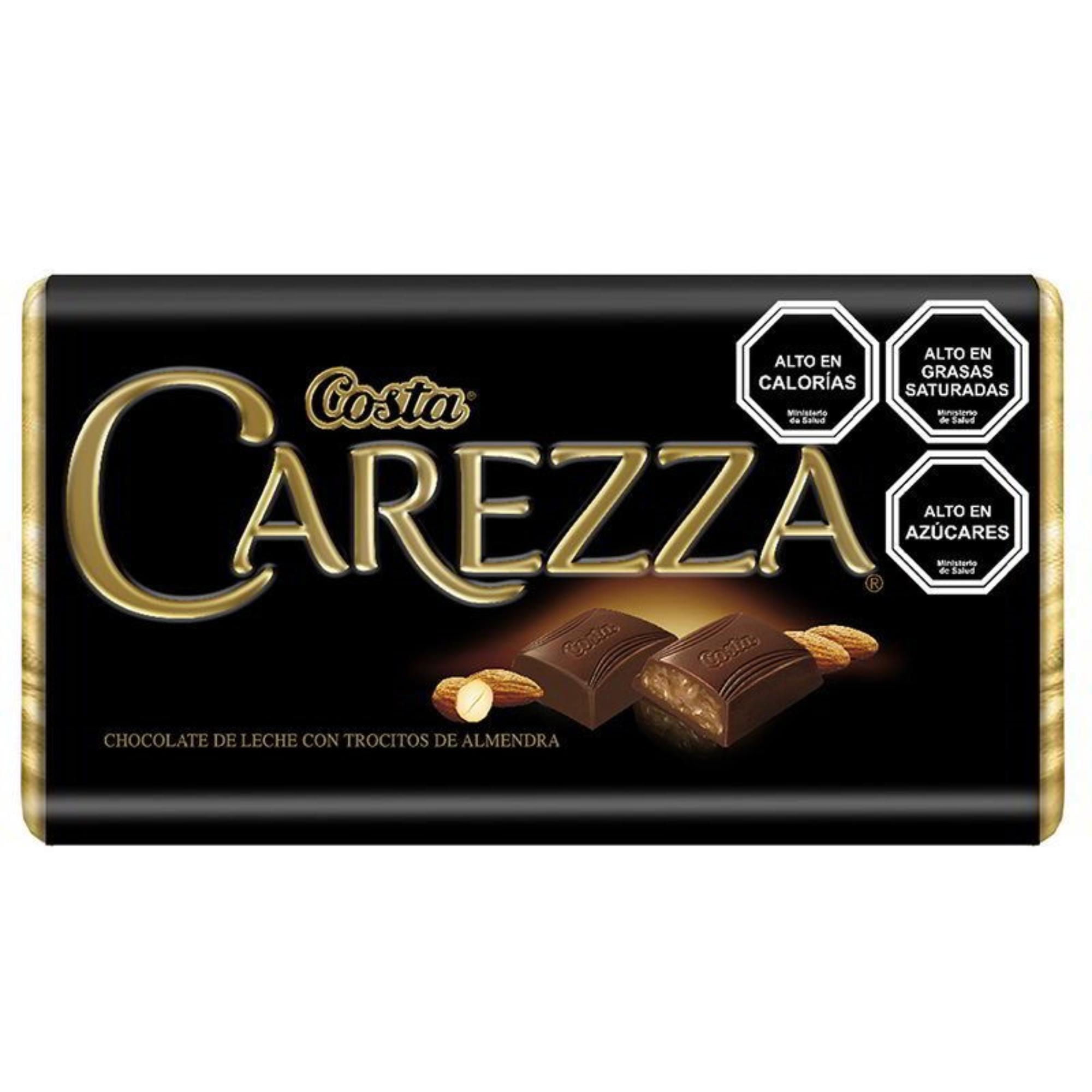 Chocolate Carezza Almendras 160 g Costa